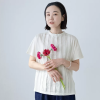 LILASIC  褶皺布料 春夏短袖上衣 麻棉 [ 四月底-五月初到貨 ]