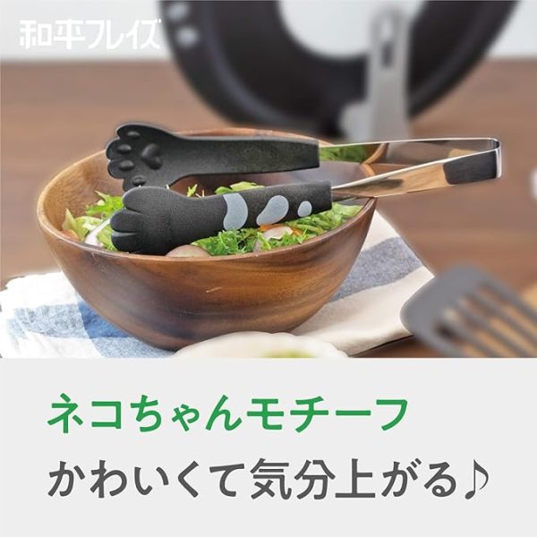 【喵喵 系列】貓咪造型料理夾｜耐熱230°C｜洗碗機可用｜超萌 ｜貓奴必收廚房好物！